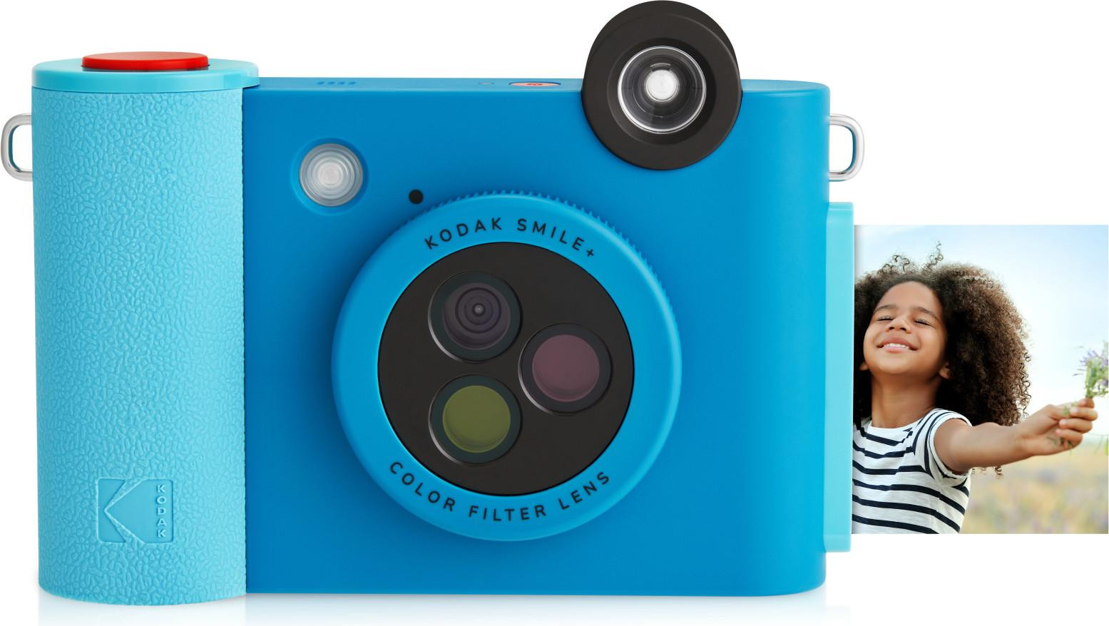 Kodak Smile+ Instantcamera, Blauw, 5 MP, MicroSD (TransFlash) ondersteuning
