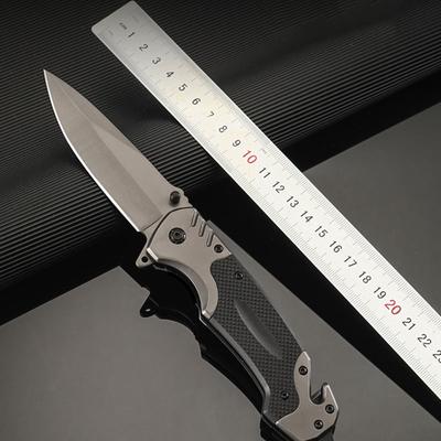 High Hardness Stainless Steel Folding Knife For Camping, Survival, Defense Survival Portable Defense Fruit Knife High Hardness Stainless Steel Folding Knife For Camping, Survival, Defense Survival Portable Defense Fruit Knife