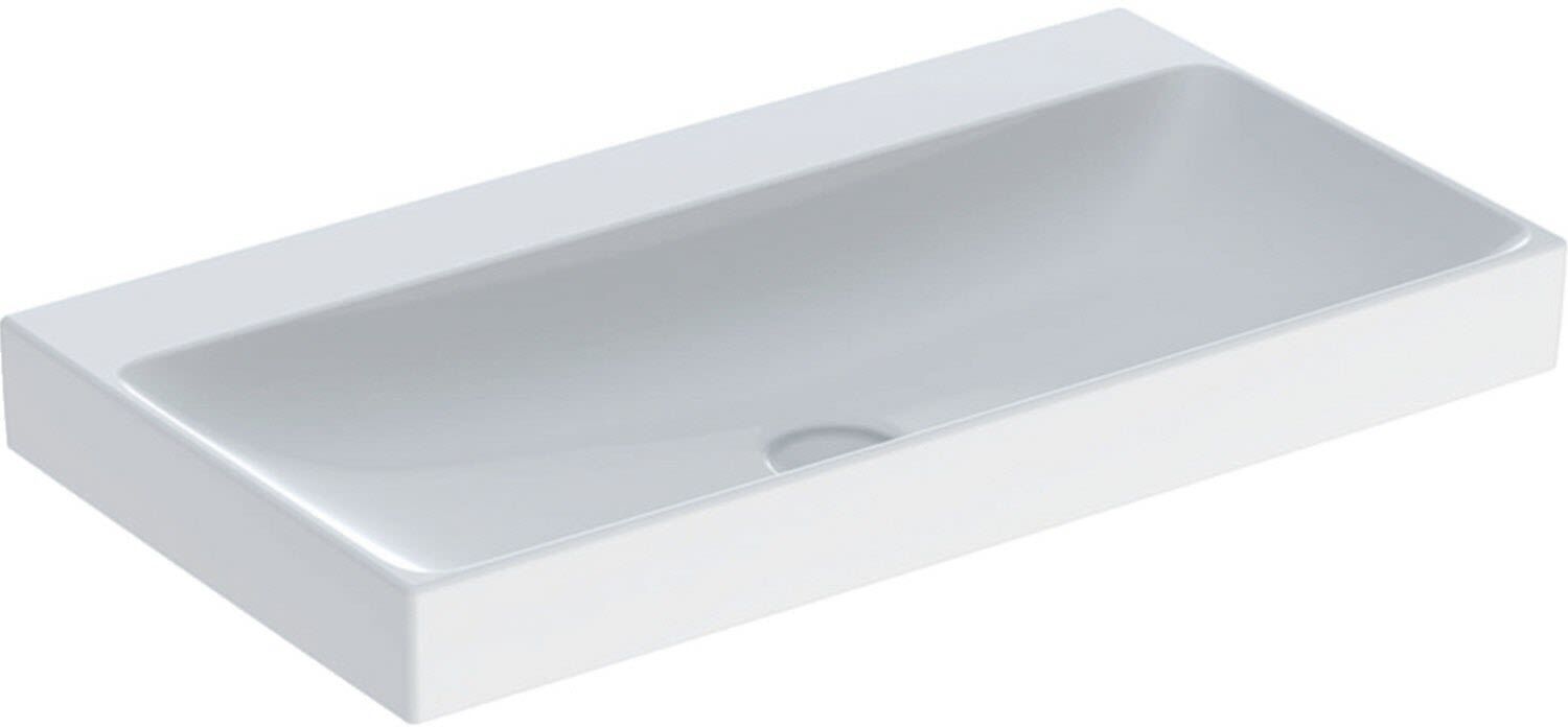 Geberit ONE washbasin 90 cm, vertical outlet, without tap hole, without overflow 505.021.01.3