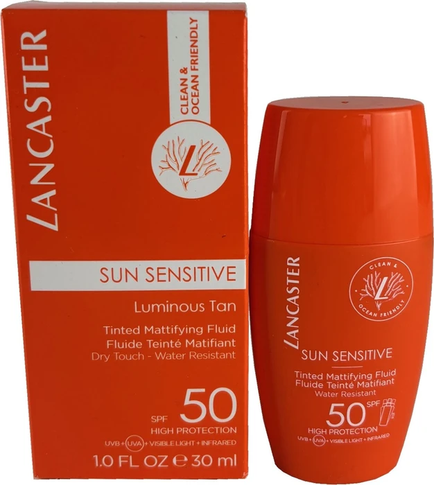 Lancaster Sensitive Tinted Mattifying Fluid SPF 50 SPF 0 (SPF 50, 30 ml) (044592)