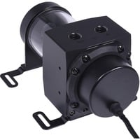Core 100 Aurora Reservoir Acetal/Acryl mit VPP Apex Pumpe schwarz, Ausgleichsbehälter mit Pumpe