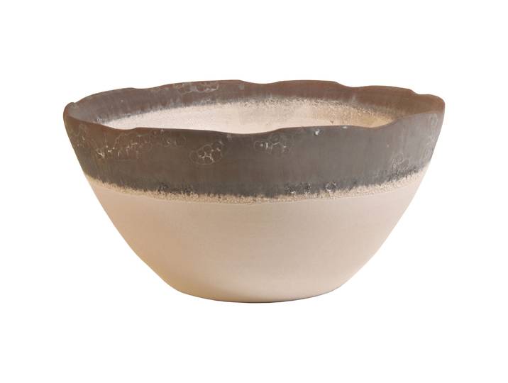 Schale Sarina - Farbe: weiss - Material: Keramik - 158