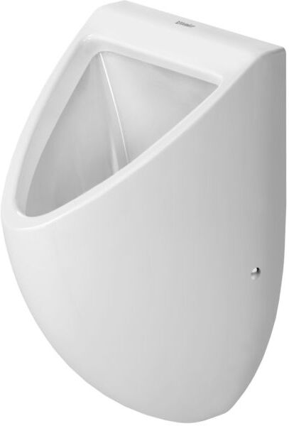Duravit Design Classics Urinal Universal Fizz 0823360000 30,5x28,5cm, Zulauf von hinten, Weiß Hochglanz