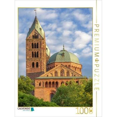 CALVENDO Puzzle Speyerer Dom | 1000 Teile Lege-Größe 64x48cm Foto-Puzzle für glückliche Stunden
