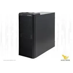 Exactgame Exact9000/Midi Tower/schwarz (ATX, mATX), PC Gehäuse, Schwarz