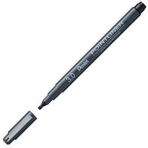 Pentel Kalligraphie-Stift Pointliner Calligraphy, schwarz, Filzstift