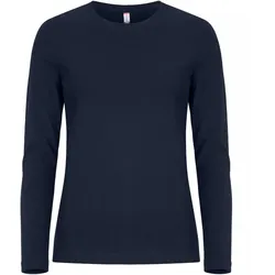 CLIQUE Premium Fashion Langarmshirt Damen 580 - dunkelblau S