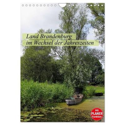 Land Brandenburg im Wechsel der Jahreszeiten (Wandkalender 2027 DIN A4 hoch), CALVENDO Monatskalender