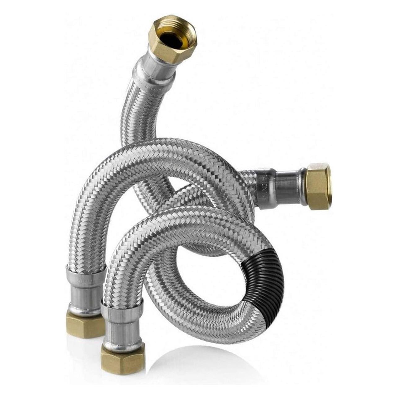 Tucai connecting hose Steel water hose EXTRA TWIST WW-3/4 x 3/4 L = 50 cm (5/30) (204705)