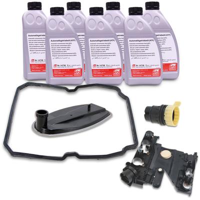 Bestprice Hydraulikfiltersatz + 7l ATF-Getriebeöl [Hersteller-Nr. 40671169] für Mercedes-Benz, Ssangyong, Jeep, Chrysler