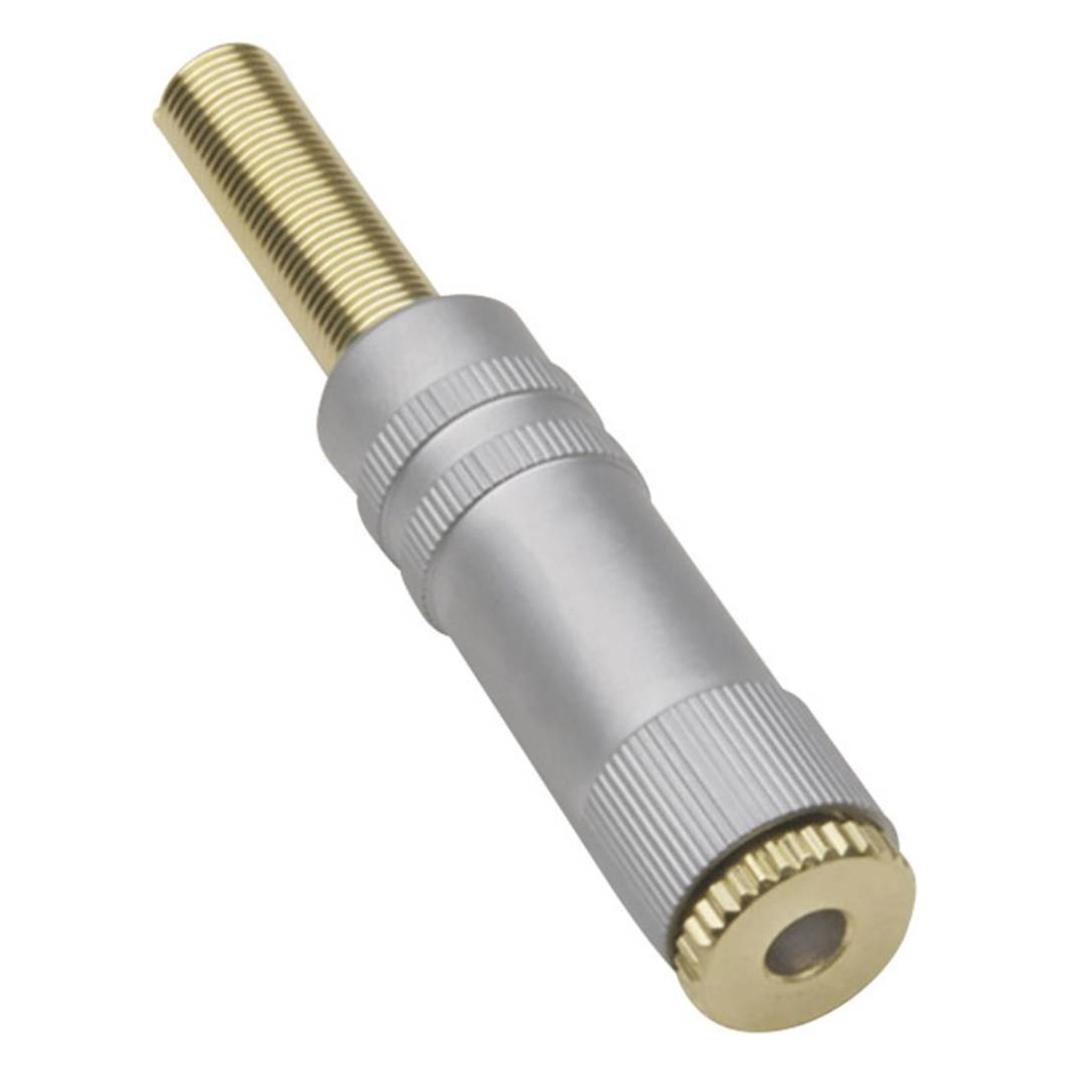 Tru Components Klinken-Steckverbinder 3.5 mm Pearlchrom (TC-2502109)