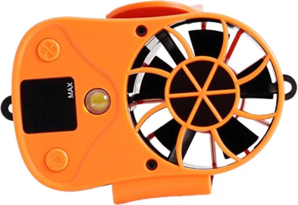 INF Tragbarer Taillenclip-Ventilator: 15000mAh Akku-Ventilator mit 7 Geschwindigkeiten & LED-Anzeige