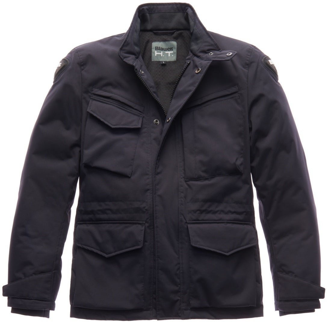Blauer Ethan Winter Motorrad Textiljacke 12CBKU110083-005465-888-2XL