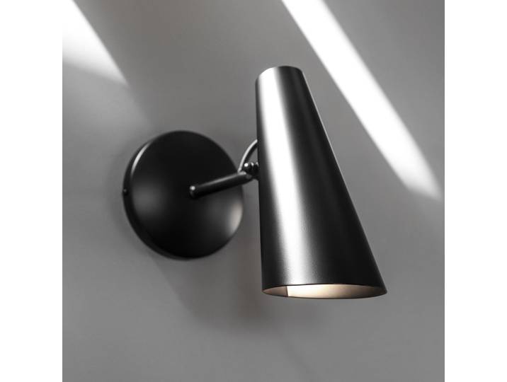 Birdy Wandlampe 31,5cm schwarz - Northern - Wohnzimmer - Design - Metall - Einflammig