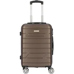 Nowi Bergamo 4 Rollen Kabinentrolley 56 cm, Koffer, Bronze