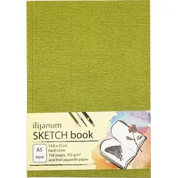 Ilijanum Skizzenbuch DIN A5 blanko, Anzahl der Seiten:  54