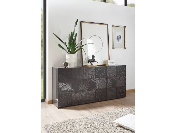 Buffet Miro II 181cm Gris/Anthracite