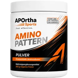 Aportha Sports Amino Pattern Pulver Pur - Natural 362 G