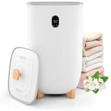 Costway 40L Towel Warmer Luxury Hot Towel Bucket with 2 Heating Temperatures-White