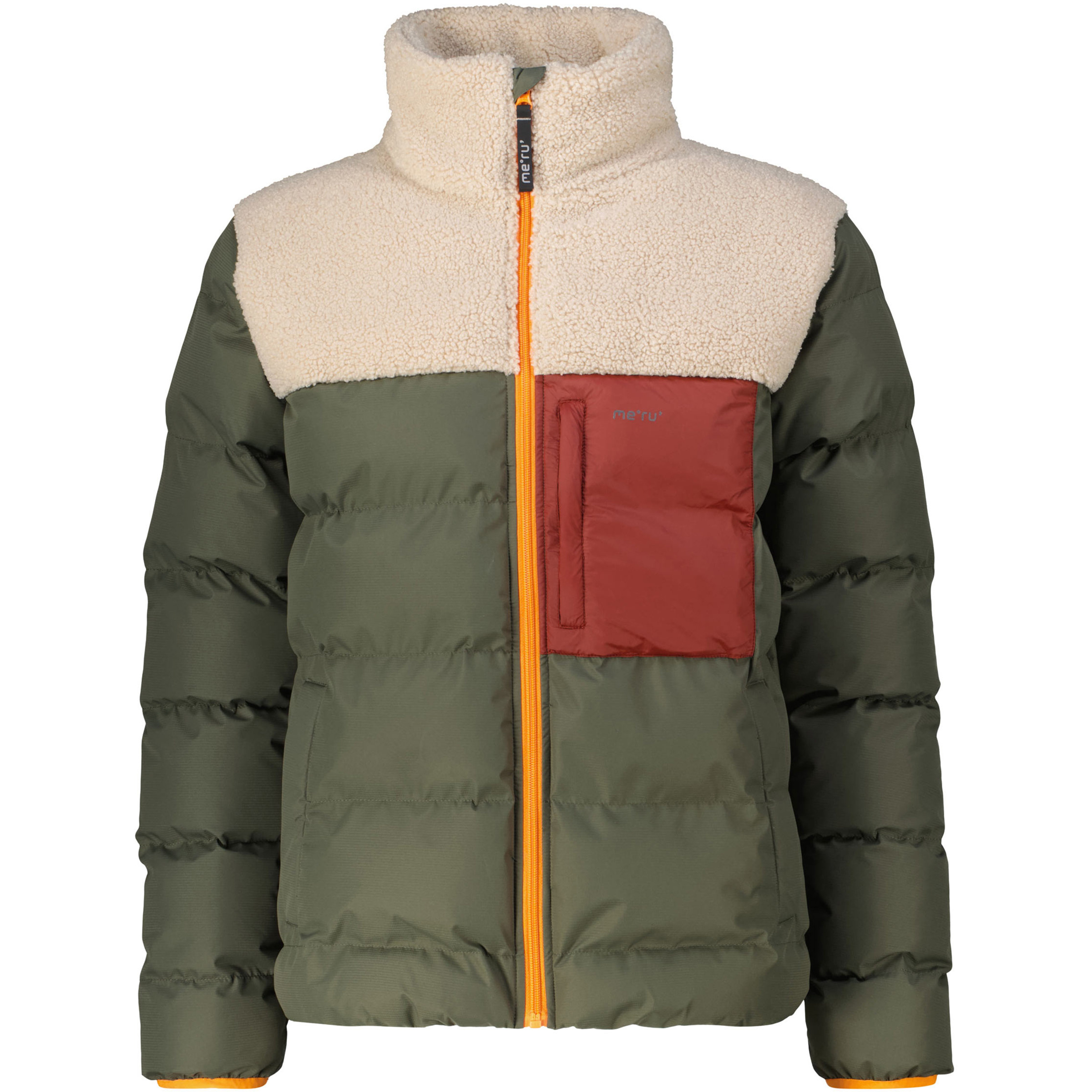 Bergzeit Basics Meru Roskilde Herren Kunstfaserjacke oliv Größe XL Lifestyle Isolierend