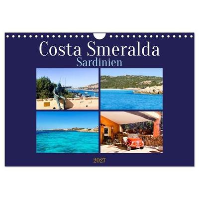 Costa Smeralda Sardinien (Wandkalender 2027 DIN A4 quer), CALVENDO Monatskalender