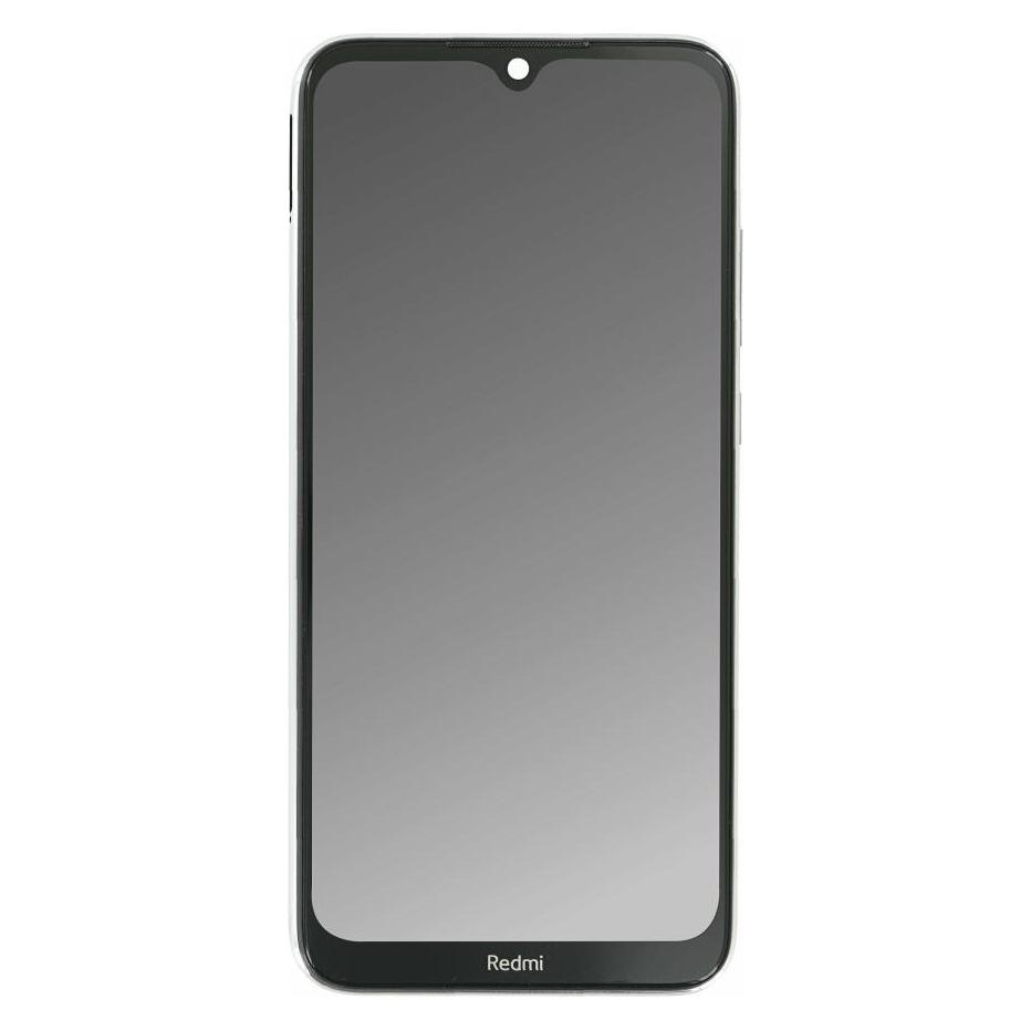 OEM Display-Einheit + Rahmen für Redmi Note 8T moonlight white (Display, Xiaomi Redmi Note 8T) (25435629)