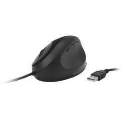 Kensington Pro Fit® Ergo Maus ergonomisch kabelgebunden schwarz