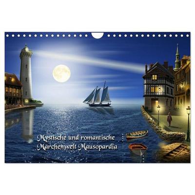 Mystische und romantische Märchenwelt Mausopardia (Wandkalender 2026 DIN A4 quer), CALVENDO Monatskalender