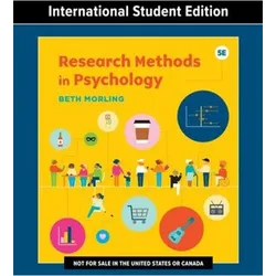 Research Methods in Psychology, Sachbücher von Beth Morling
