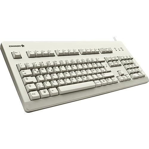 CHERRY G80-3000 mechanisch toetsenbord, USB-aansluiting, QWERTY US, grijs