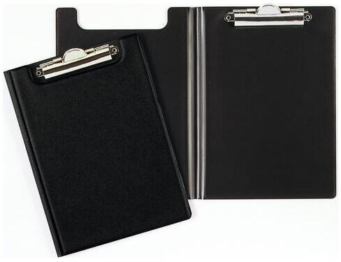 Durable Clipboard   A5   Med Omslag   Sort