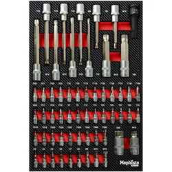 Werkzeugwageneinlagen Steckschlüssel Set 2