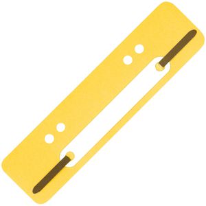 Heftstreifen kurz Karton gelb 34 x 150mm 25 Stück