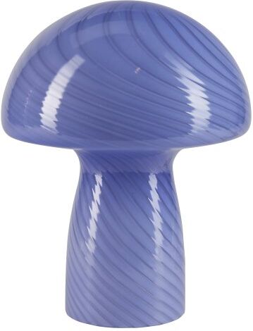 Bahne Mushroom Bordlampe, Small Blå