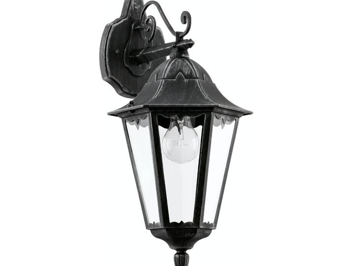 Lanterne Lampe murale EXTERIEURE Ø200mm Classique Antique Noir Alu Lampe extérieure Lampe extérieure Applique murale