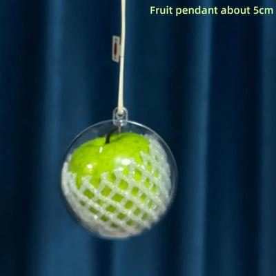 Uplifted Finds "Handcrafted ""Fresh Harvest"" Simulated Fruit Car Ornament a2"
