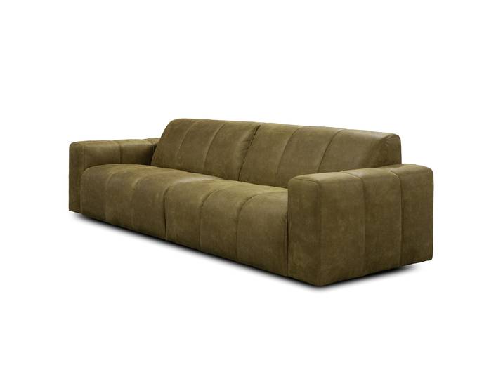 Big-Sofa Grün Mischgewebe Bulan 263 x 78 x 94cm Modern