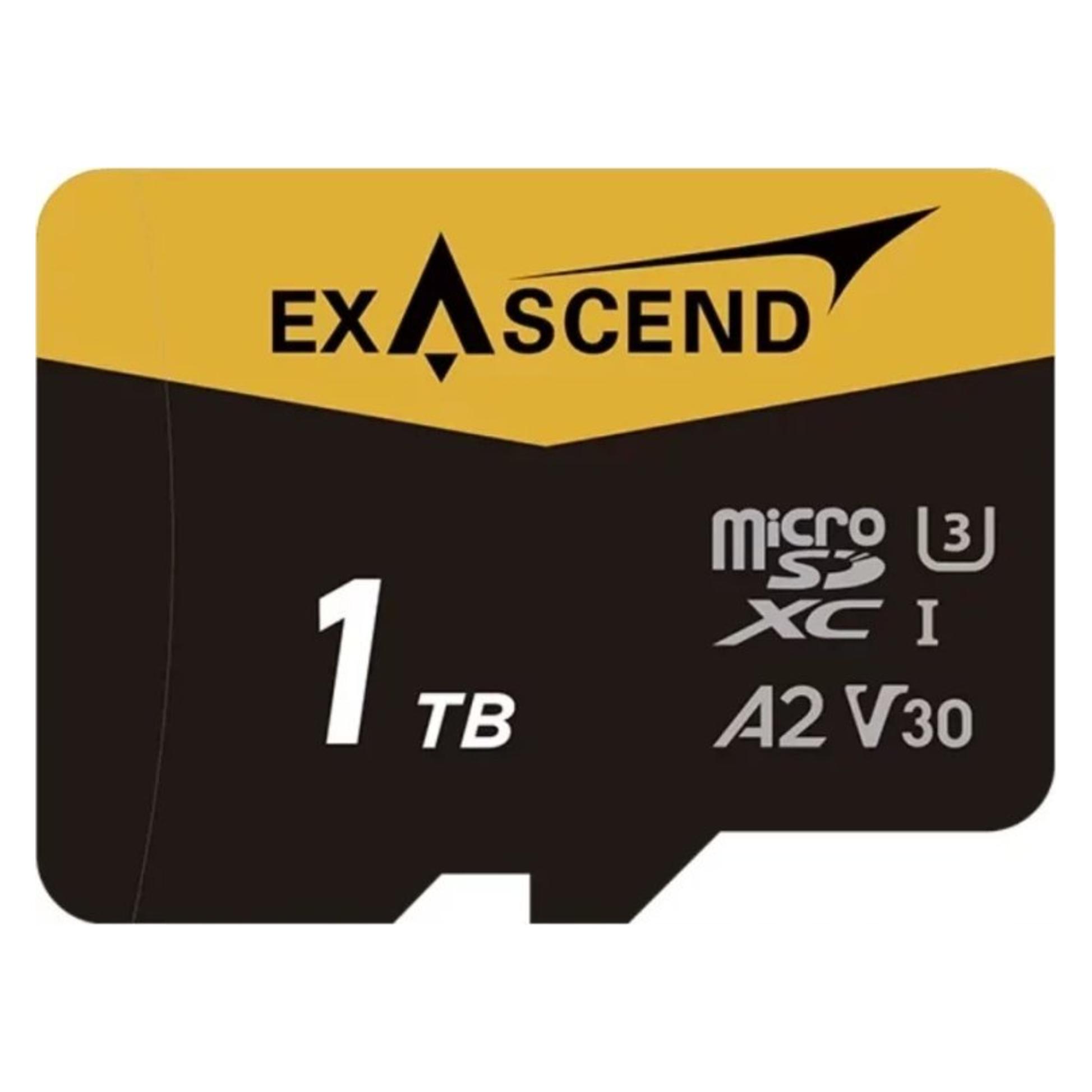 Exascend Catalyst w/ Adapter UHS-I SD Card(V30) 1TB (ES117906) (1000 GB, microSDXC, SDXC, U3, UHS-I) (ES117906)