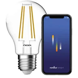 Nordlux Smart LED-Leuchtmittel  E27 Filament klar 4,7W 650lm Bluetooth Tunable White