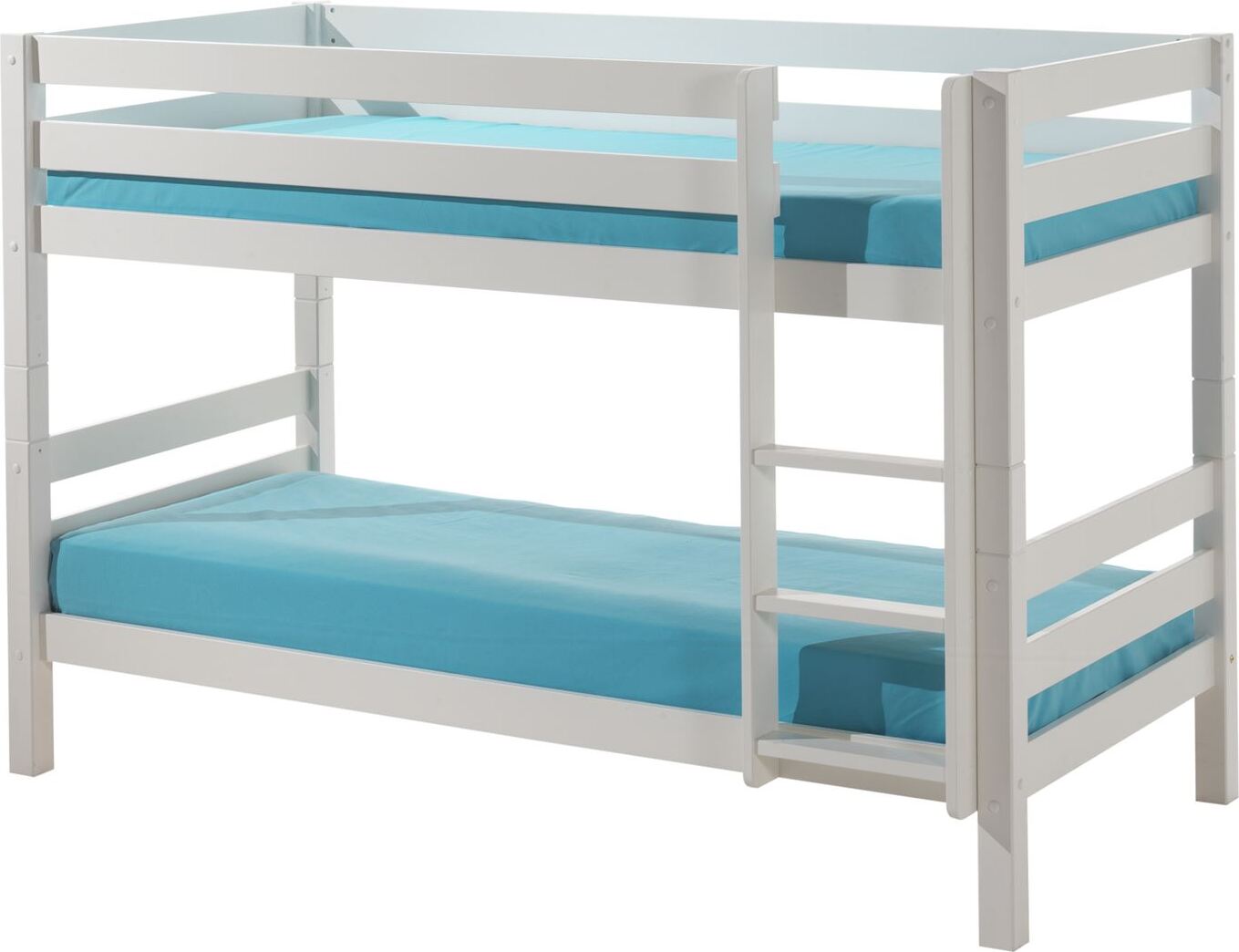 Etagenbett Karolina 210x105x140 Hochbett Massivholz Weiß