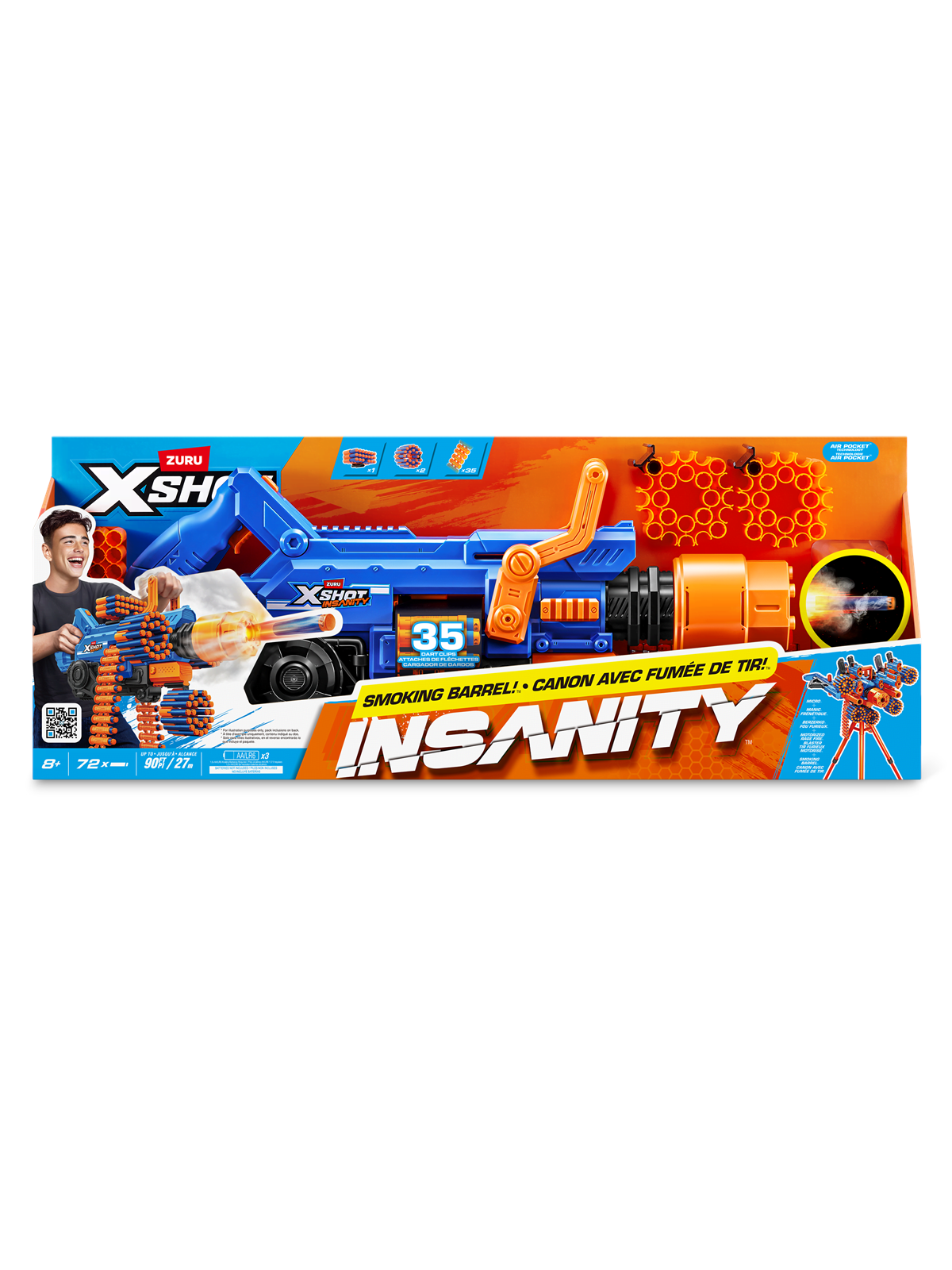 X-shot Insanity Smoking Barrel