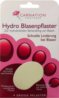 Dr.Dagmar Lohmann pharma + medical GmbH CARNATION Hydro Blasenpflaster 4 St 09615306