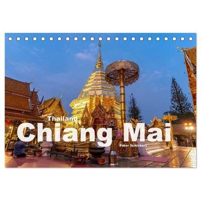 Thailand - Chiang Mai (Tischkalender 2026 DIN A5 quer), CALVENDO Monatskalender