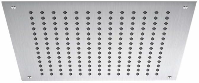 Steinberg Serie 390 Relax Rain Regenpaneel 3906413 450x450mm, für Deckeneinbau, edelstahl gebürstet