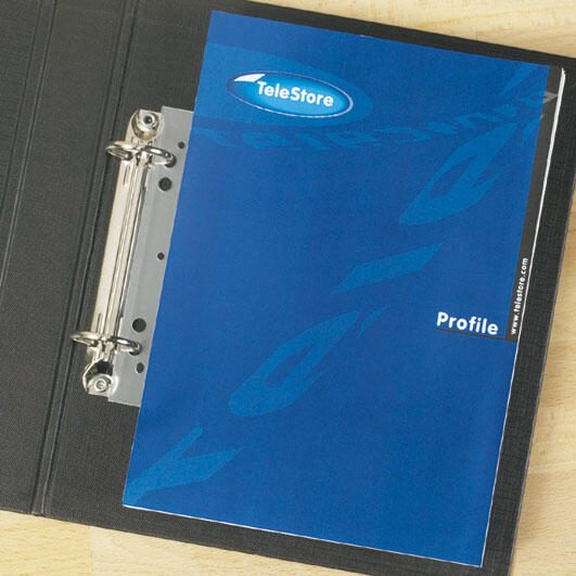 Probeco Heftstreifen, selbstklebend für A5 transparent 8802-50