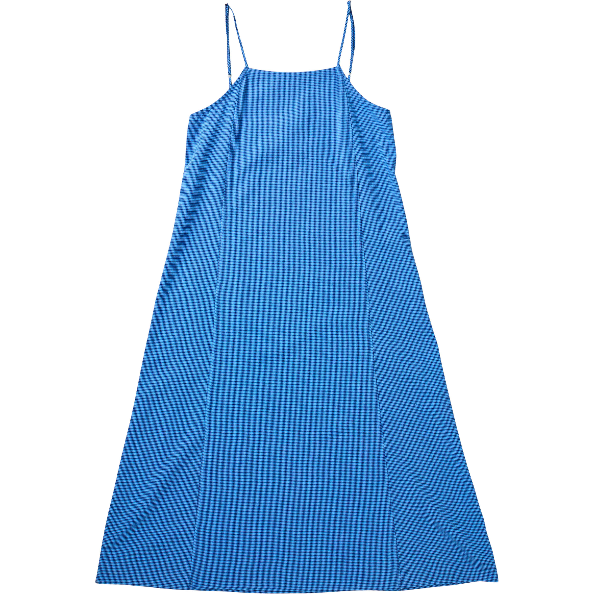 Brava Fabrics Checks Strappy Straight Kleid Damen Kleider blau Größe M Lifestyle Widerstandsfähig