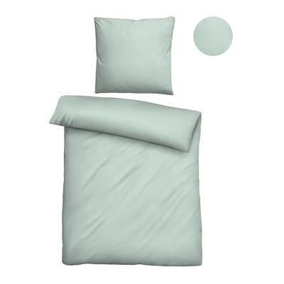 Bettwäsche BIBERNA "0470500, hochwertige TENCEL Qualität", grün (salbei), B/L: 135cm x 200cm, 1 Stk., 1 Stk., Lyocell, B/L: 80cm x 80cm, 2 Stk., Lyocell, Obermaterial: 100% Lyocell (TENCEL™), Bettwäsche, Bettwäsche, natürlicher Rohstoff,...
