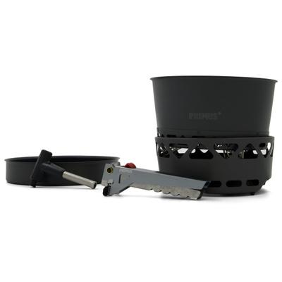 Primus - Primetech Stove Set II w. pan - Gaskocher Gr 1,3 l grau