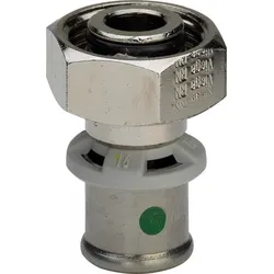 Anschluss Verschraubung VIEGA 2181 478063 16x3/4" aus Rotguss matt vernickelt