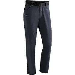 MAIER SPORTS Herren Hose Perlit M, Größe 48 in Schwarz Schwarz